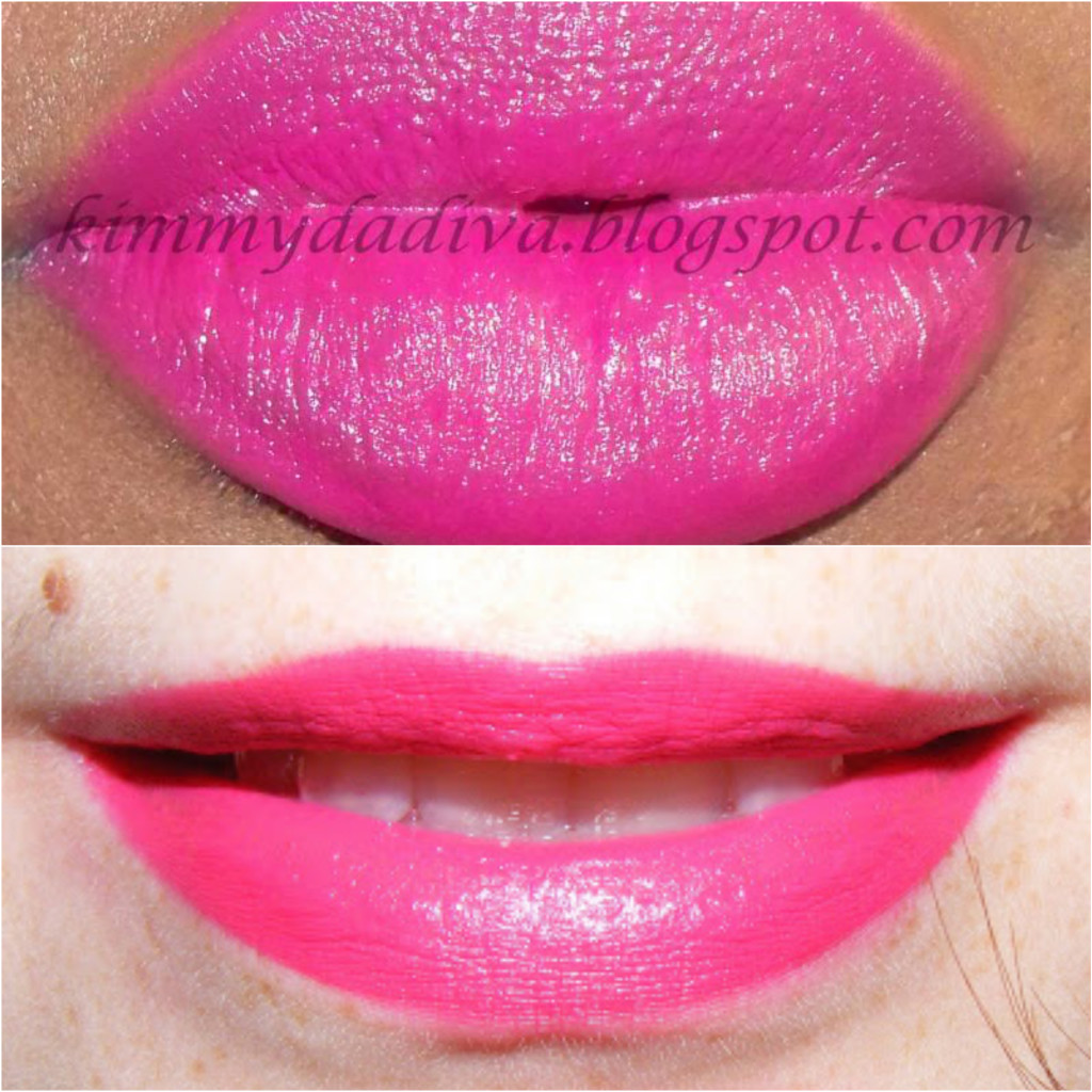 rimmel in vogue swatch comparison